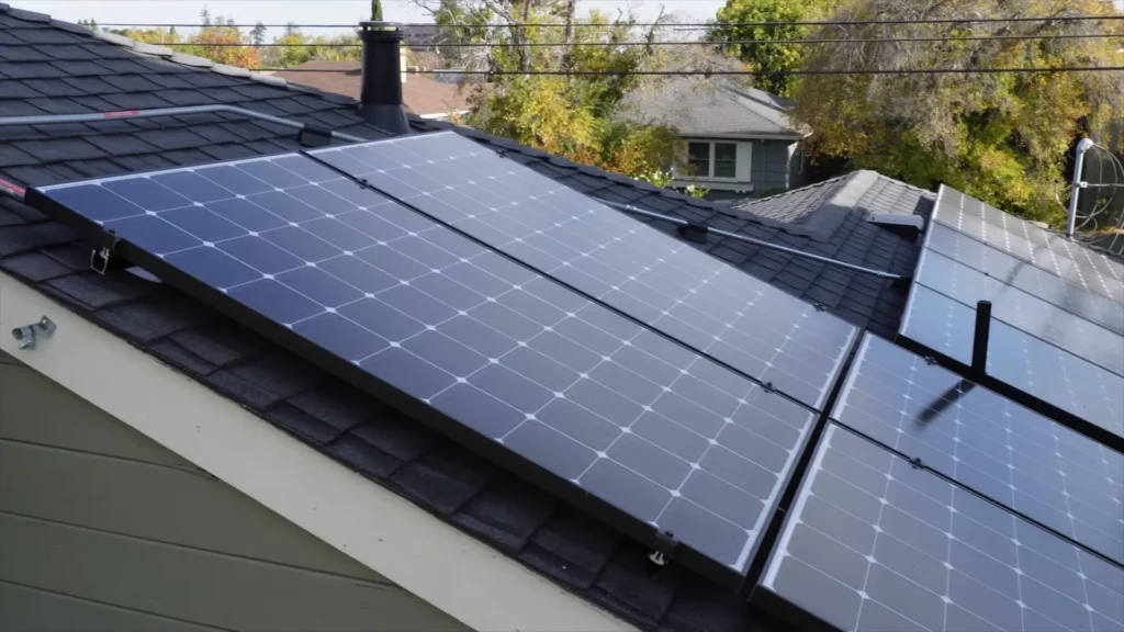 Whitehair home solar panels